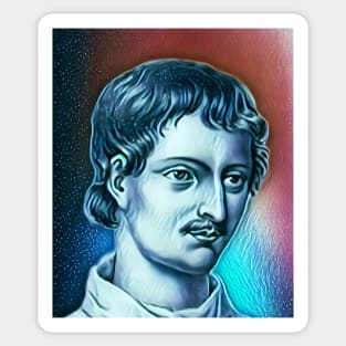 Giordano Bruno Portrait | Giordano Bruno Artwork 5 Sticker